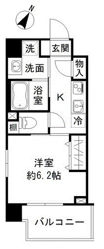 ミッテドルフ 間取り図