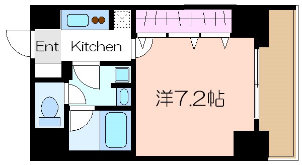 プリンセスライン住吉  間取り図