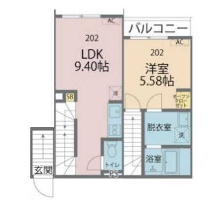 カインドネス亀有 間取り