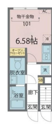 カインドネス亀有 間取り