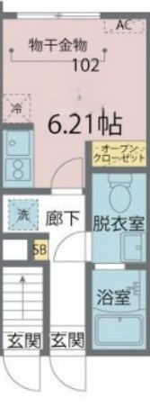 カインドネス亀有 間取り