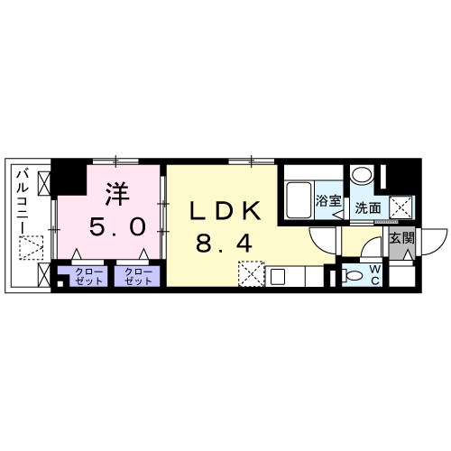アンジュ 間取り図