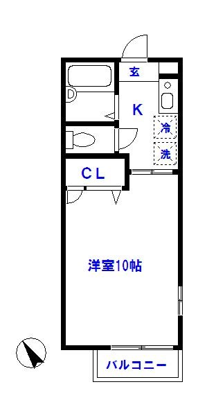 メゾン　ラ・パント 間取り