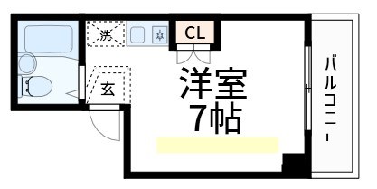 湯田コーポ 間取り