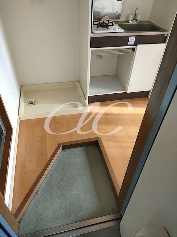 湯田コーポ 玄関