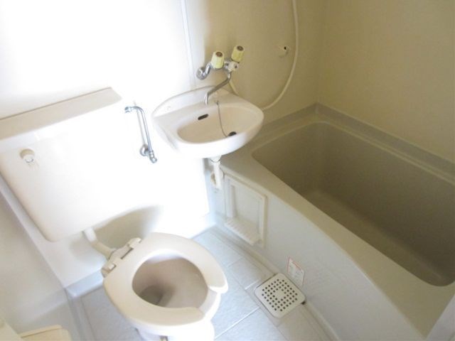 湯田コーポ 風呂画像