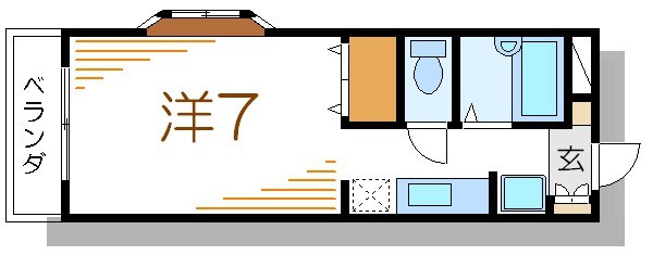 ＫＳキャトルセゾンⅡ 間取り