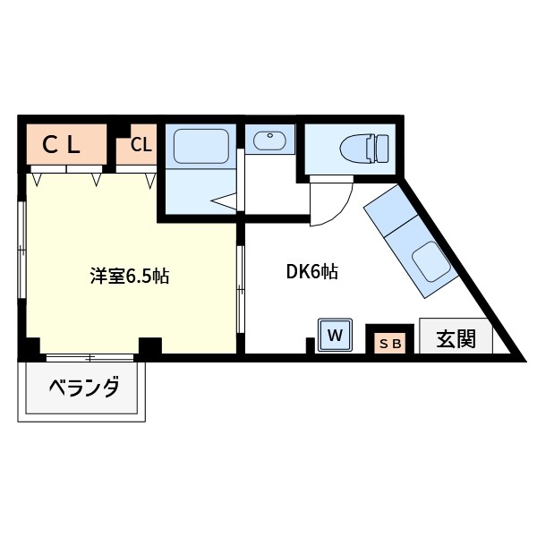 阿部マンション  間取り