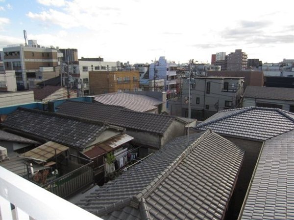 池田コーポ  ベランダ