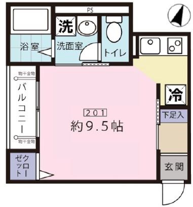 シティパル田端   間取り