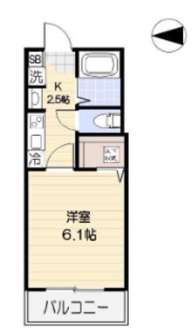 サンドニエル西尾久 間取り