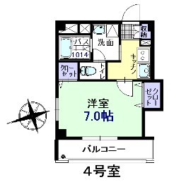 リバーサイド木場公園  間取り図