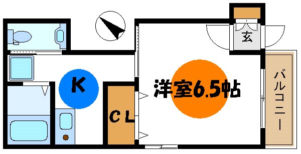 サンテラスHAYASHI 間取り