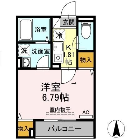 アンジュール綾瀬  間取り