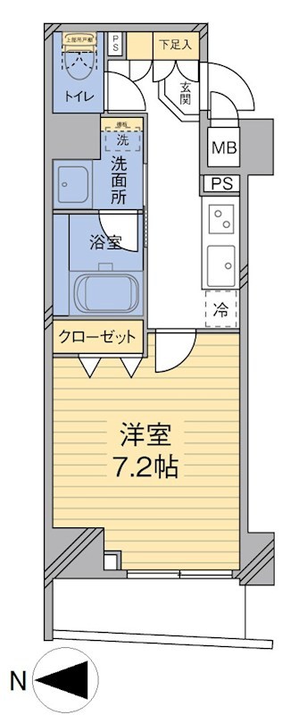 アーバンコア日本橋 間取り