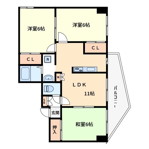 AEW HILLTOP 間取り