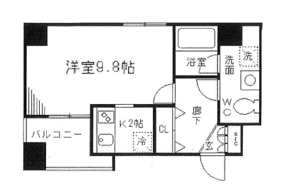 エムズコート  間取り