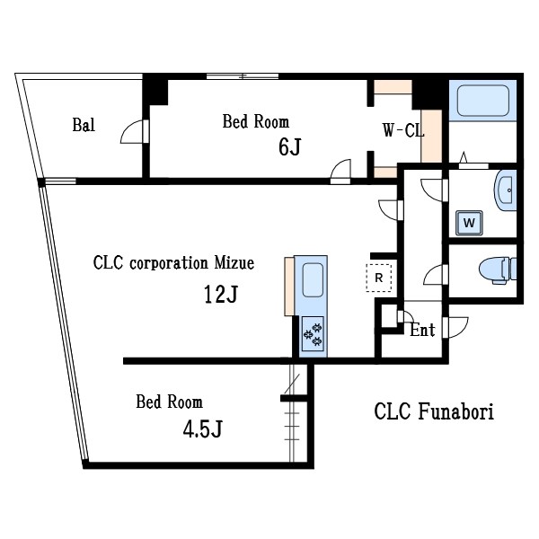 Residence新川橋 間取り
