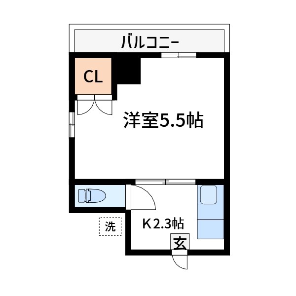 コーポエスカイヤ 間取り