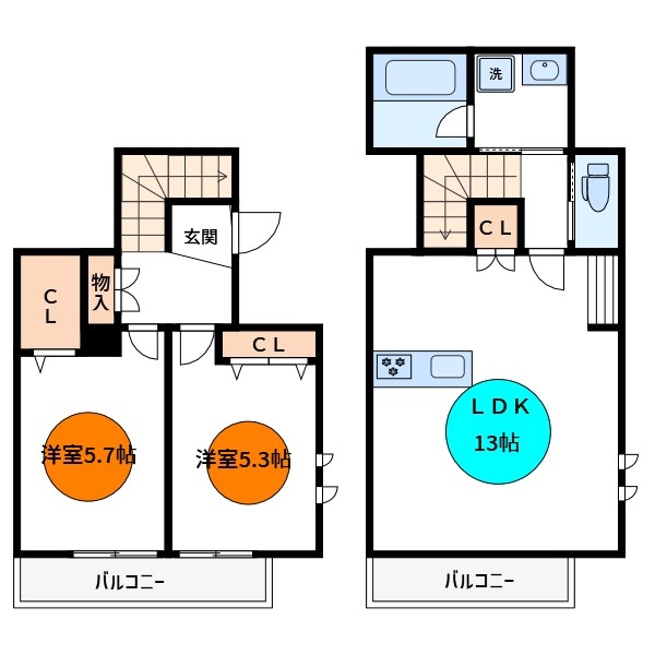 仮称　北小岩７丁目メゾン 間取り