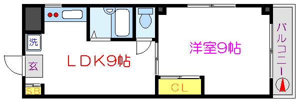 ケンハーバー 間取り図