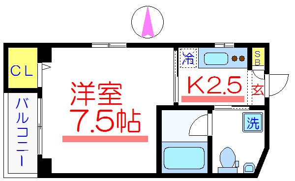 Mercure 間取り