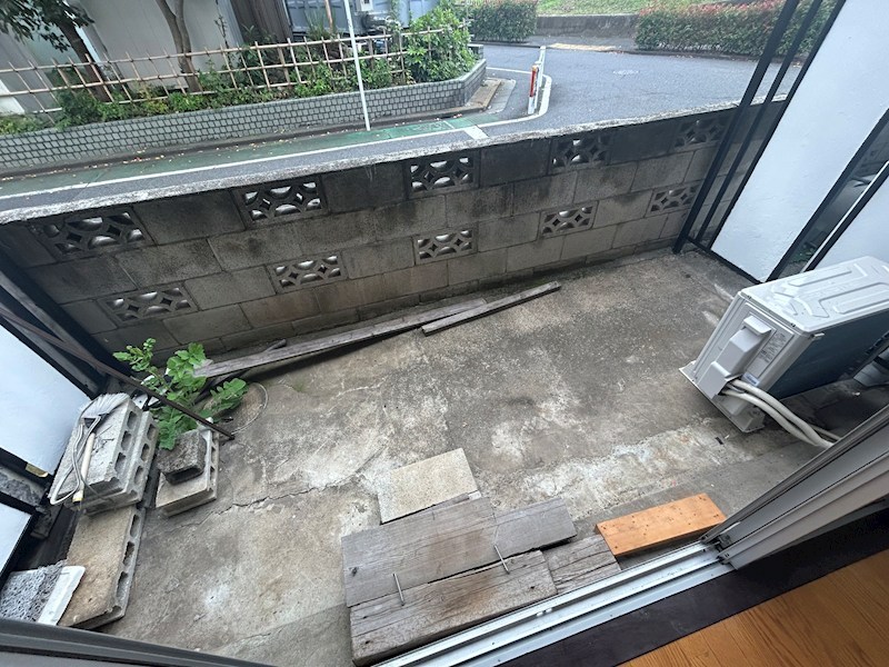 谷口マンション ベランダ