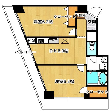 ドルチェオオギ  間取り