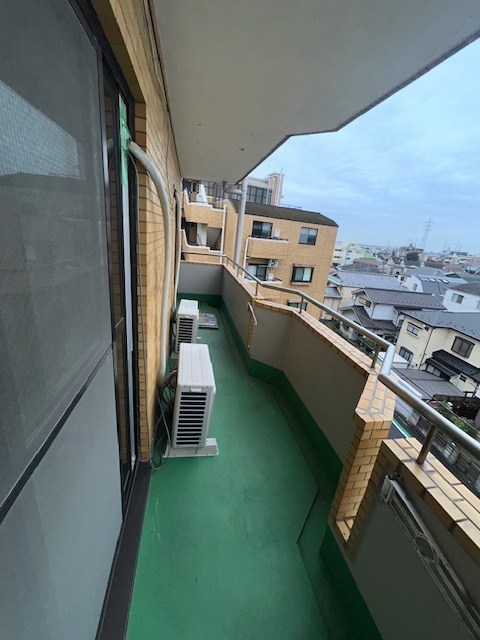 柴又STマンション ベランダ