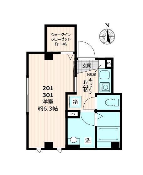 ソレイユTｍｋ 間取り
