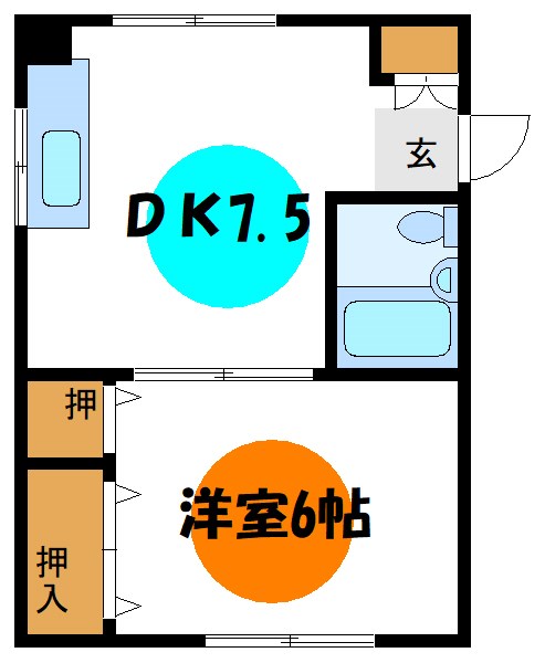 カーサフィオーレ  間取り