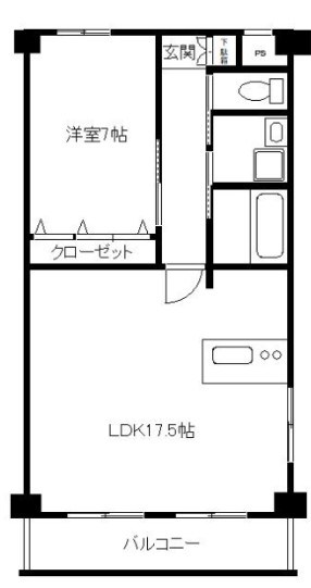 クイーンパレス浅伊 間取り