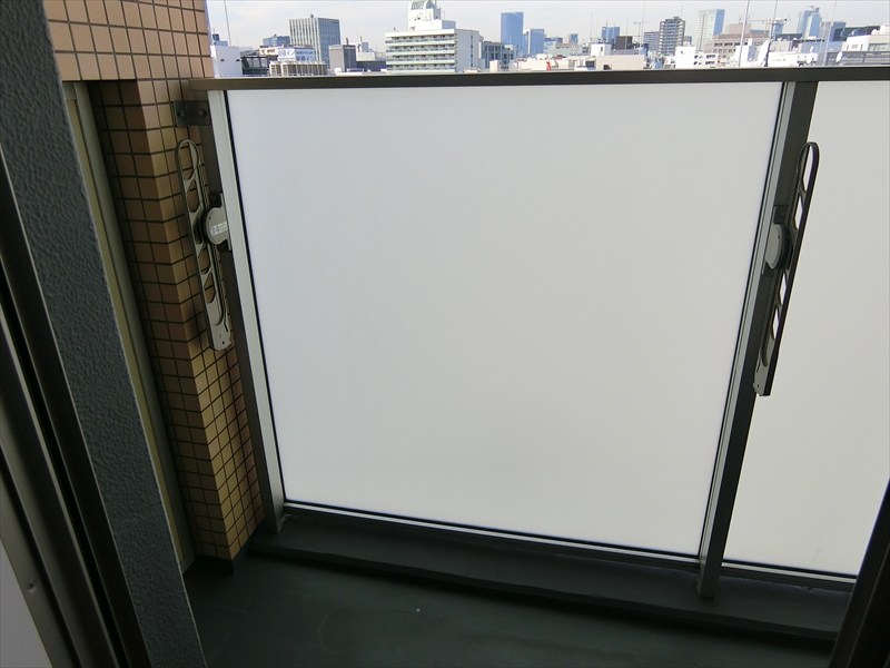 レジディア日本橋人形町Ⅱ ベランダ