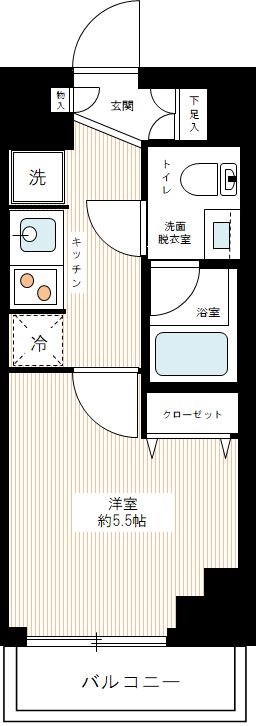 ＡＺＥＳＴ北千住 間取り