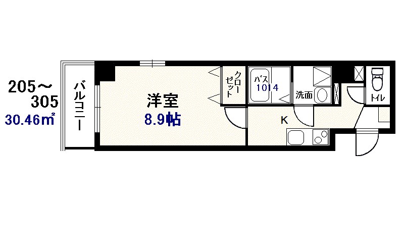 クラウドヒル墨田  間取り