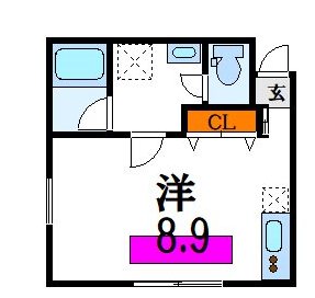 フラワーハウス野村 間取り