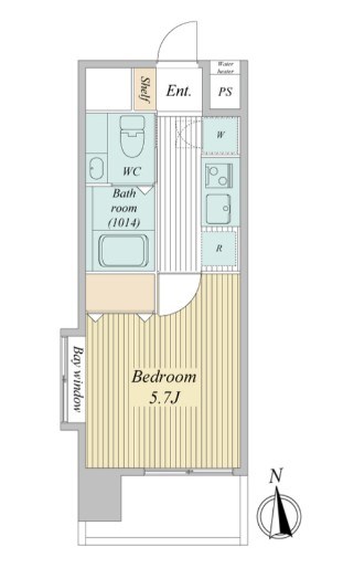 レジデンス門前仲町 間取り