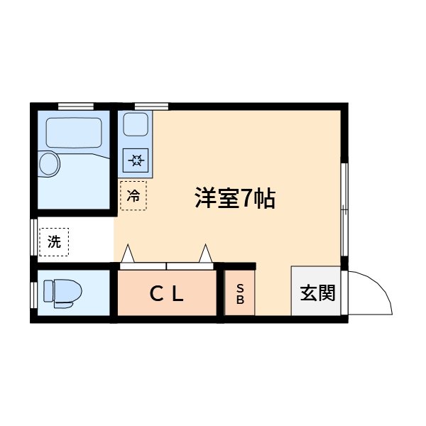 サザンハイツ南小岩 間取り