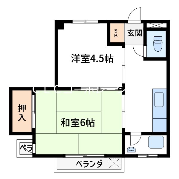マンション中村 間取り
