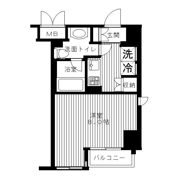 セリーズ門前仲町 間取り