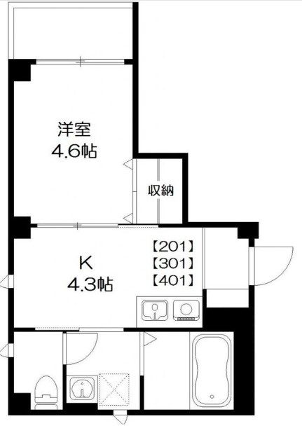 グレイス両国  間取り