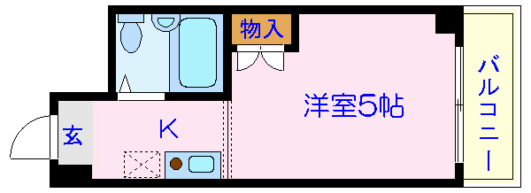 フローラ神谷橋  間取り