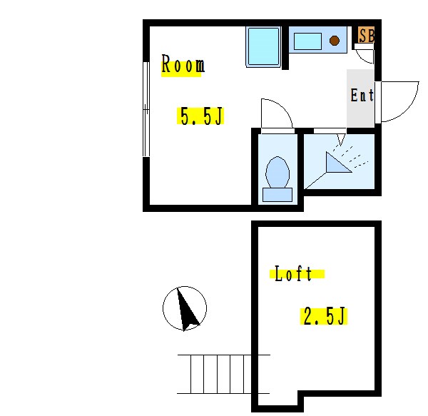 カーサニエベ  間取り図