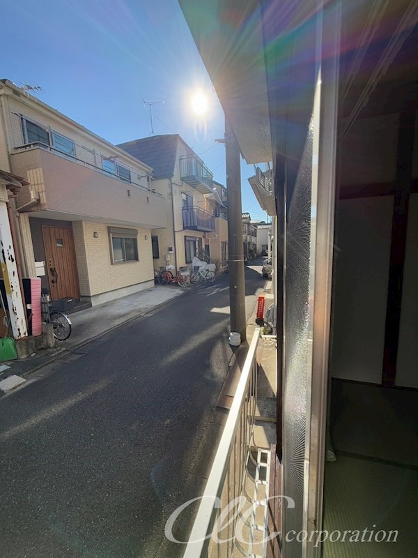 あさひ荘 ベランダ