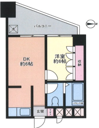 西日暮里サマリヤマンション 間取り
