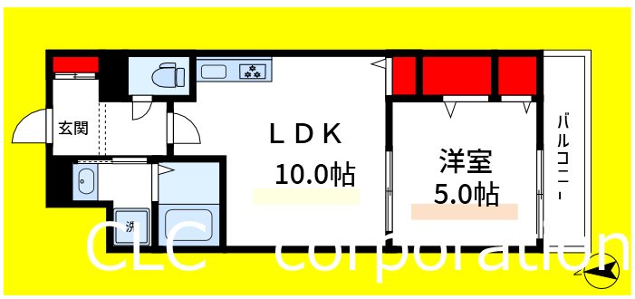 （仮称）西葛西７丁目メゾン 102号室 間取り