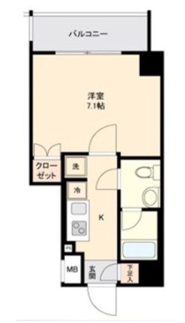 ヴァローレクオリタ清澄白河   間取り図