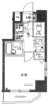 スカイコート両国弐番館 間取り