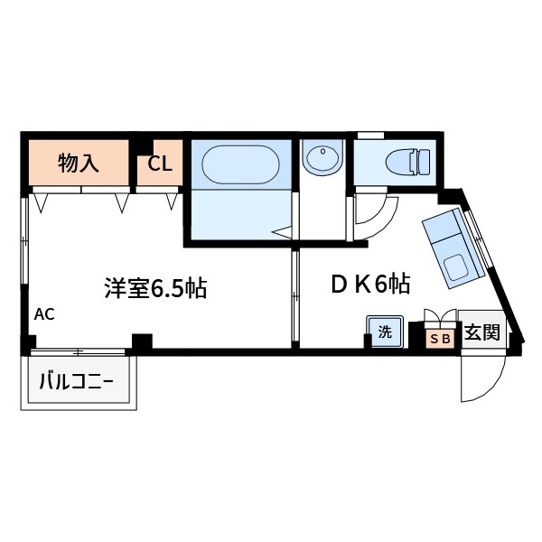 阿部マンション  間取り
