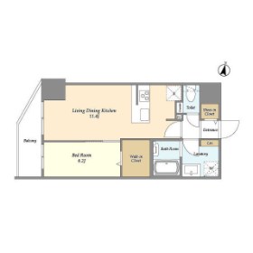 HF北千住レジデンス 間取り図
